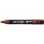 Uni-Ball Posca Ανεξίτηλος Μαρκαδόρος 1.8-2.5mm Καφέ (PC5M) Uni-Ball Posca Ανεξίτηλος Μαρκαδόρος 1.8-2.5mm Καφέ (PC5M)