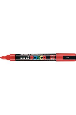 Uni-Ball Posca Ανεξίτηλος Μαρκαδόρος 1.8-2.5mm Κόκκινος (PC5M) Uni-Ball Posca Ανεξίτηλος Μαρκαδόρος 1.8-2.5mm Κόκκινος (PC5M)