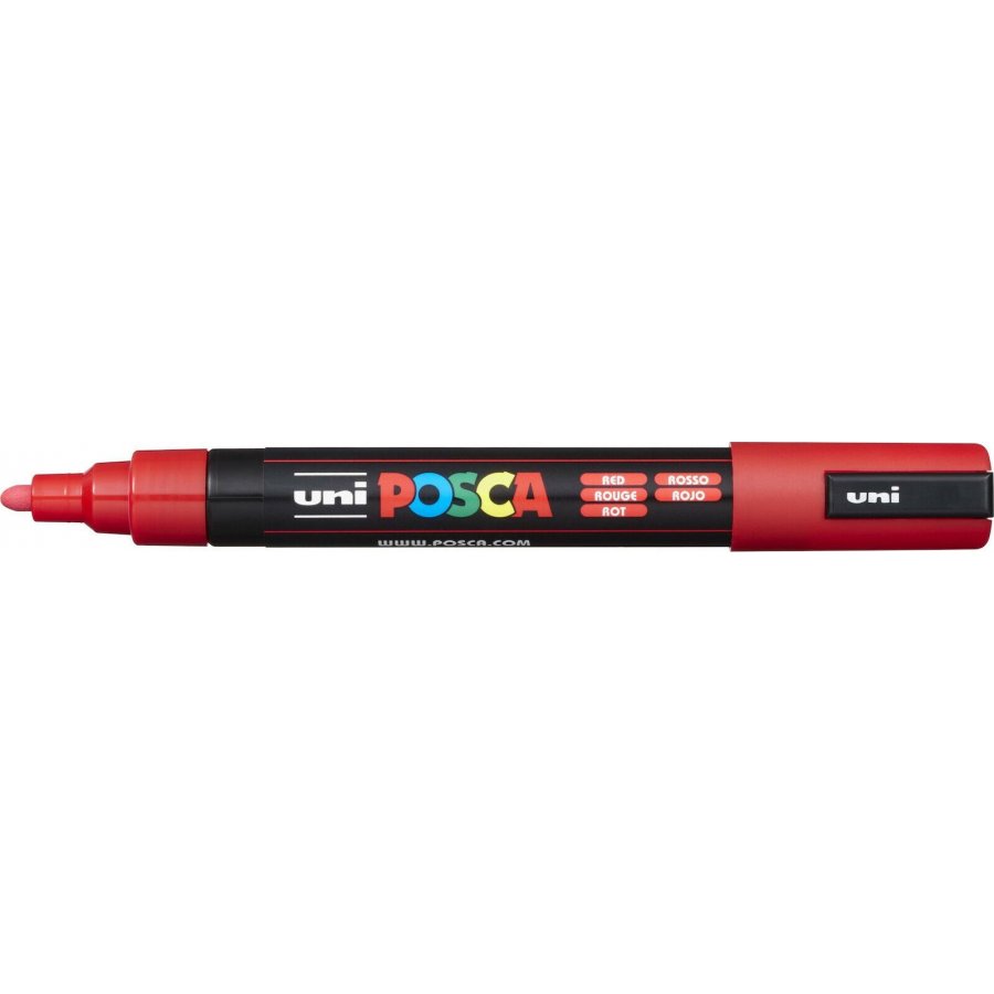 Uni-Ball Posca Ανεξίτηλος Μαρκαδόρος 1.8-2.5mm Κόκκινος (PC5M) Uni-Ball Posca Ανεξίτηλος Μαρκαδόρος 1.8-2.5mm Κόκκινος (PC5M)