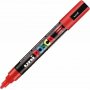Uni-Ball Posca Ανεξίτηλος Μαρκαδόρος 1.8-2.5mm Κόκκινος (PC5M) Uni-Ball Posca Ανεξίτηλος Μαρκαδόρος 1.8-2.5mm Κόκκινος (PC5M)