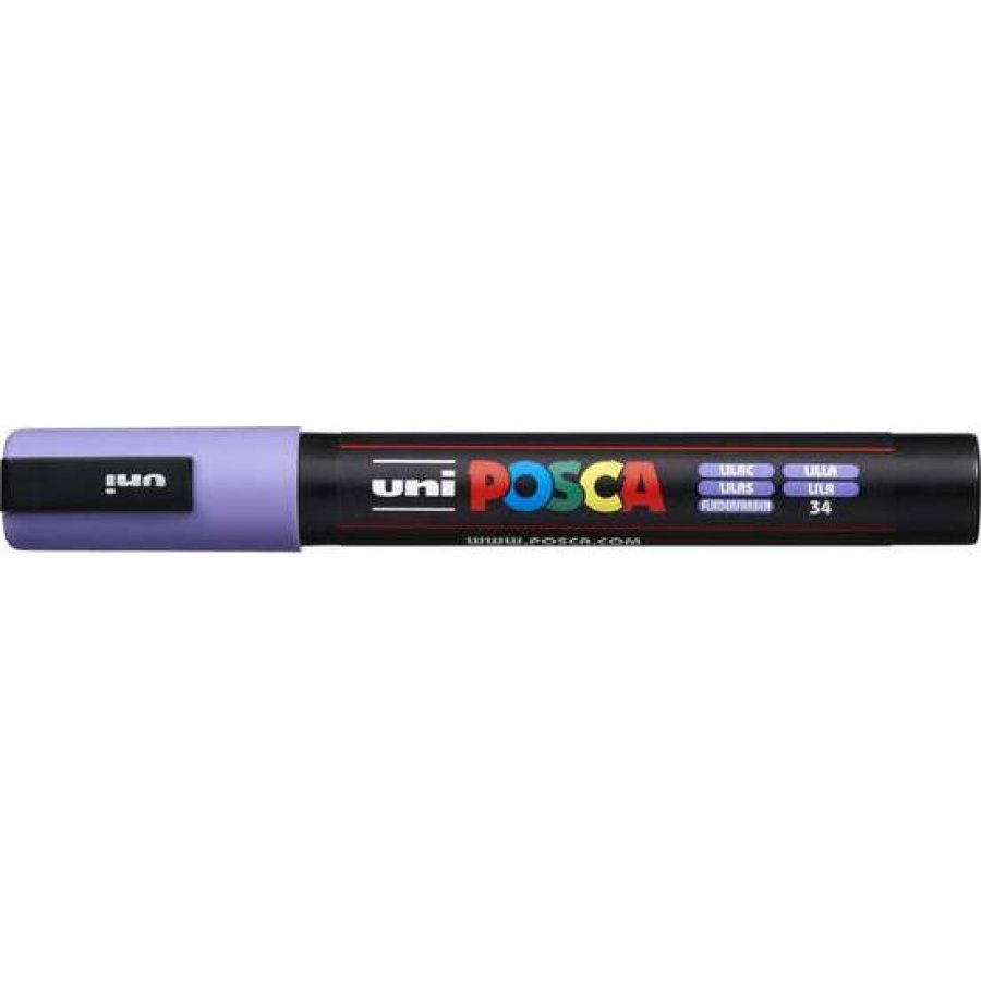 Uni-Ball Posca Ανεξίτηλος Μαρκαδόρος 1.8-2.5mm Λιλά (PC5M) Uni-Ball Posca Ανεξίτηλος Μαρκαδόρος 1.8-2.5mm Λιλά (PC5M)