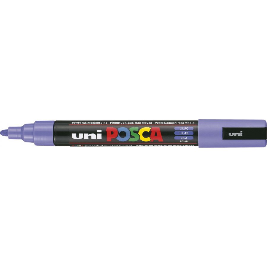 Uni-Ball Posca Ανεξίτηλος Μαρκαδόρος 1.8-2.5mm Λιλά (PC5M) Uni-Ball Posca Ανεξίτηλος Μαρκαδόρος 1.8-2.5mm Λιλά (PC5M)