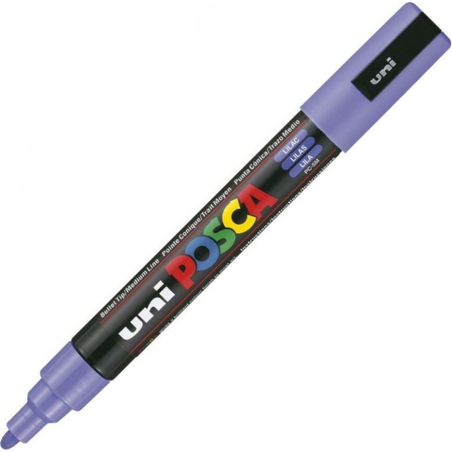 Uni-Ball Posca Ανεξίτηλος Μαρκαδόρος 1.8-2.5mm Λιλά (PC5M) Uni-Ball Posca Ανεξίτηλος Μαρκαδόρος 1.8-2.5mm Λιλά (PC5M)