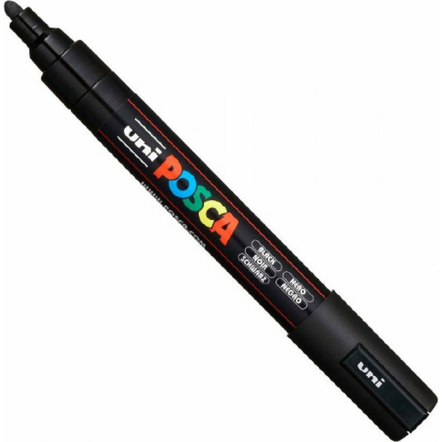 Uni-Ball Posca Ανεξίτηλος Μαρκαδόρος 1.8-2.5mm Μαύρο (PC5M) Uni-Ball Posca Ανεξίτηλος Μαρκαδόρος 1.8-2.5mm Μαύρο (PC5M)
