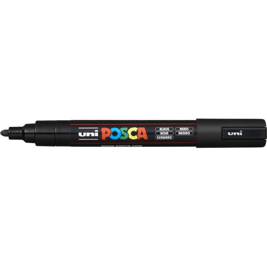 Uni-Ball Posca Ανεξίτηλος Μαρκαδόρος 1.8-2.5mm Μαύρο (PC5M) Uni-Ball Posca Ανεξίτηλος Μαρκαδόρος 1.8-2.5mm Μαύρο (PC5M)