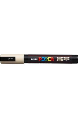 Uni-Ball Posca Ανεξίτηλος Μαρκαδόρος 1.8-2.5mm Μπεζ (PC5M) Uni-Ball Posca Ανεξίτηλος Μαρκαδόρος 1.8-2.5mm Μπεζ (PC5M)