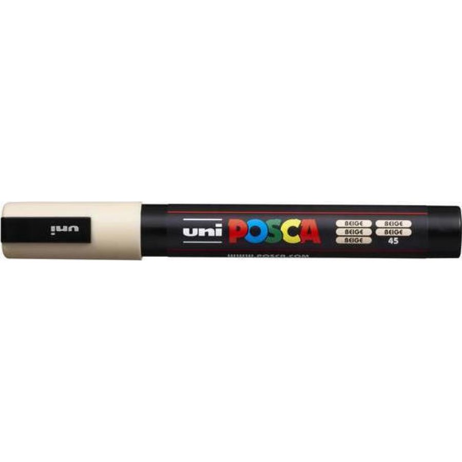 Uni-Ball Posca Ανεξίτηλος Μαρκαδόρος 1.8-2.5mm Μπεζ (PC5M) Uni-Ball Posca Ανεξίτηλος Μαρκαδόρος 1.8-2.5mm Μπεζ (PC5M)