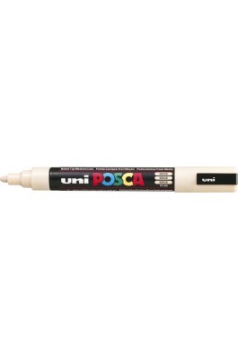 Uni-Ball Posca Ανεξίτηλος Μαρκαδόρος 1.8-2.5mm Μπεζ (PC5M)