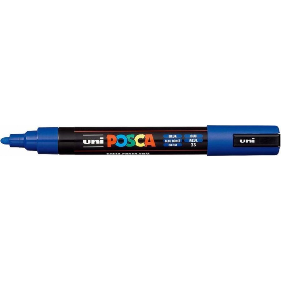 Uni-Ball Posca Ανεξίτηλος Μαρκαδόρος 1.8-2.5mm Μπλε (PC5M) Uni-Ball Posca Ανεξίτηλος Μαρκαδόρος 1.8-2.5mm Μπλε (PC5M)