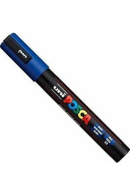 Uni-Ball Posca Ανεξίτηλος Μαρκαδόρος 1.8-2.5mm Μπλε (PC5M)