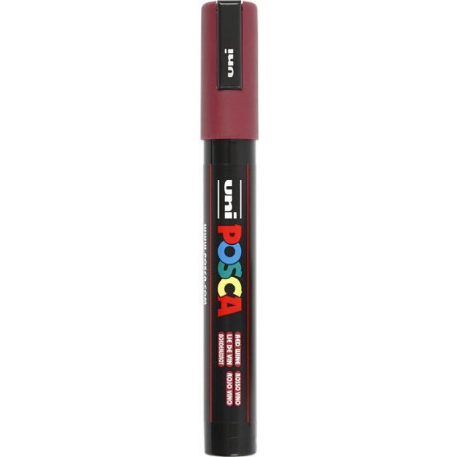 Uni-Ball Posca Ανεξίτηλος Μαρκαδόρος 1.8-2.5mm Μπορντώ (PC5M) Uni-Ball Posca Ανεξίτηλος Μαρκαδόρος 1.8-2.5mm Μπορντώ (PC5M)