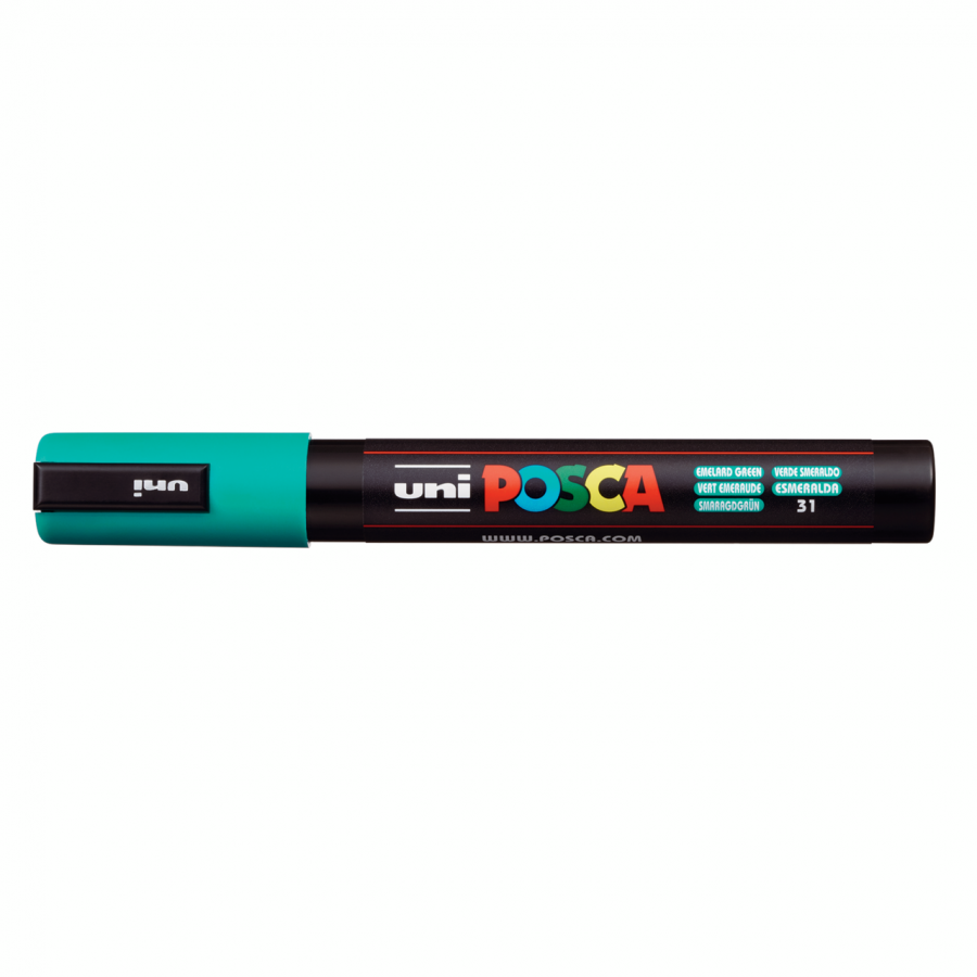 Uni-Ball Posca Ανεξίτηλος Μαρκαδόρος 1.8-2.5mm Σμαραγδί (PC5M) Uni-Ball Posca Ανεξίτηλος Μαρκαδόρος 1.8-2.5mm Σμαραγδί (PC5M)