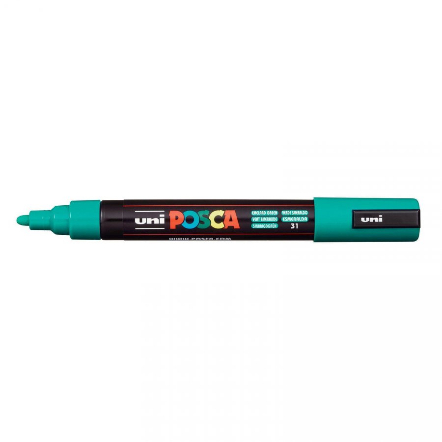 Uni-Ball Posca Ανεξίτηλος Μαρκαδόρος 1.8-2.5mm Σμαραγδί (PC5M) Uni-Ball Posca Ανεξίτηλος Μαρκαδόρος 1.8-2.5mm Σμαραγδί (PC5M)