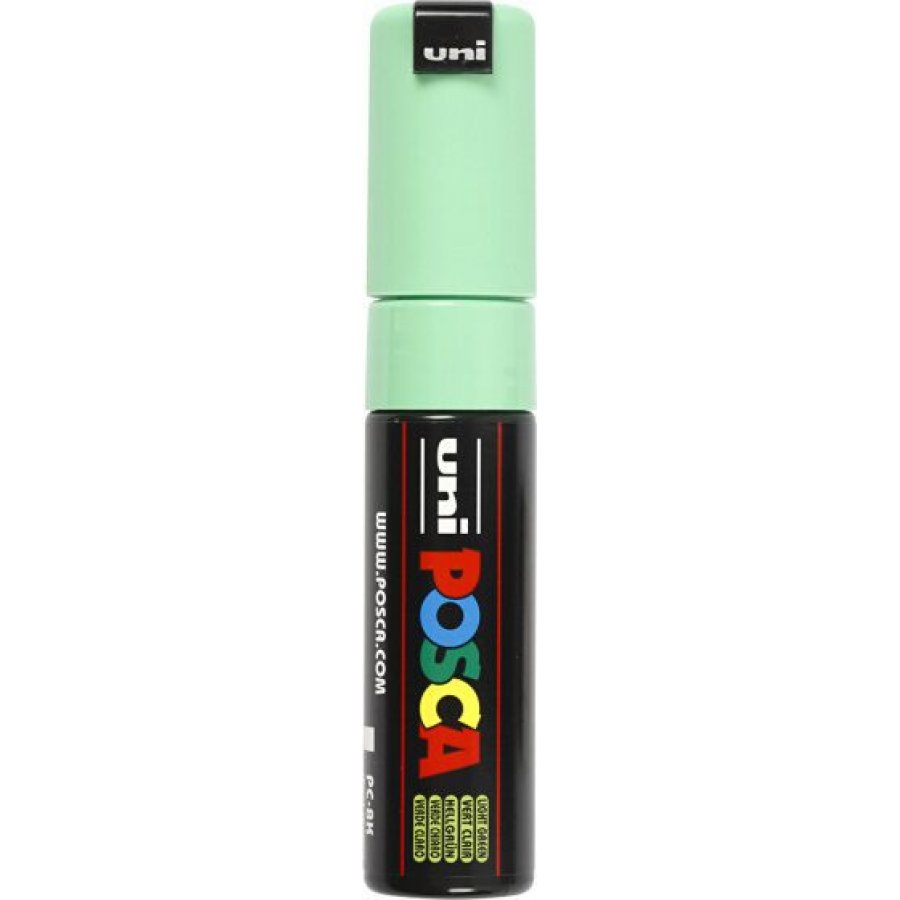 Uni-Ball Posca Ανεξίτηλος Μαρκαδόρος 8mm Ανοικτό Πράσινο (PC8K) Uni-Ball Posca Ανεξίτηλος Μαρκαδόρος 8mm Ανοικτό Πράσινο (PC8K)