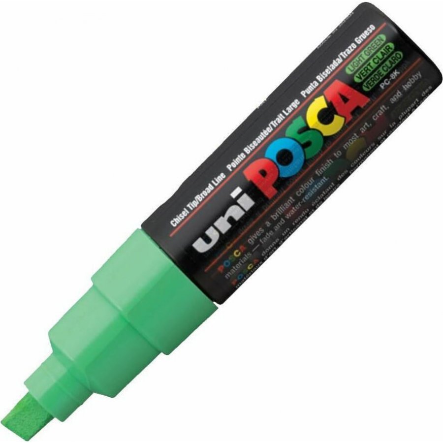 Uni-Ball Posca Ανεξίτηλος Μαρκαδόρος 8mm Ανοικτό Πράσινο (PC8K) Uni-Ball Posca Ανεξίτηλος Μαρκαδόρος 8mm Ανοικτό Πράσινο (PC8K)