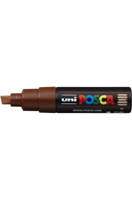 Uni-Ball Posca Ανεξίτηλος Μαρκαδόρος 8mm Καφέ (PC8K) Uni-Ball Posca Ανεξίτηλος Μαρκαδόρος 8mm Καφέ (PC8K)