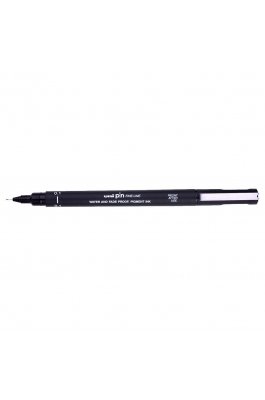 Uni-Ball Pin Line Μαρκαδόρος Σχεδίου 0.1mm Μαύρος (PIN01200)