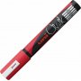 Uni-Ball Chalk Marker Μαρκαδόρος Υγρής Κιμωλίας Κόκκινο 1.8-2.5mm (PWE5M) Uni-Ball Chalk Marker Μαρκαδόρος Υγρής Κιμωλίας Κόκκινο 1.8-2.5mm (PWE5M)