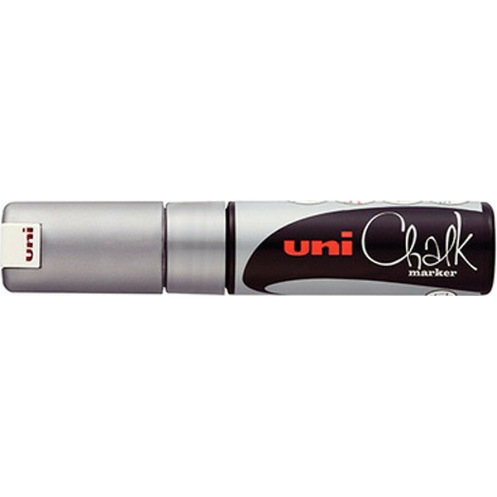 Uni-Ball Chalk Marker Μαρκαδόρος Υγρής Κιμωλίας Ασημί 8.0mm (PWE8K) Uni-Ball Chalk Marker Μαρκαδόρος Υγρής Κιμωλίας Ασημί 8.0mm (PWE8K)
