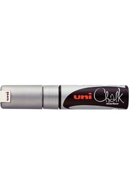 Uni-Ball Chalk Marker Μαρκαδόρος Υγρής Κιμωλίας Ασημί 8.0mm (PWE8K) Uni-Ball Chalk Marker Μαρκαδόρος Υγρής Κιμωλίας Ασημί 8.0mm (PWE8K)