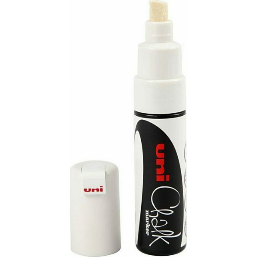 Uni-Ball Chalk Marker Μαρκαδόρος Υγρής Κιμωλίας Λευκό 8.0mm (PWE8K) Uni-Ball Chalk Marker Μαρκαδόρος Υγρής Κιμωλίας Λευκό 8.0mm (PWE8K)