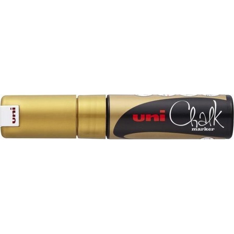 Uni-Ball Chalk Marker Μαρκαδόρος Υγρής Κιμωλίας Χρυσό 8.0mm (PWE8K) Uni-Ball Chalk Marker Μαρκαδόρος Υγρής Κιμωλίας Χρυσό 8.0mm (PWE8K)