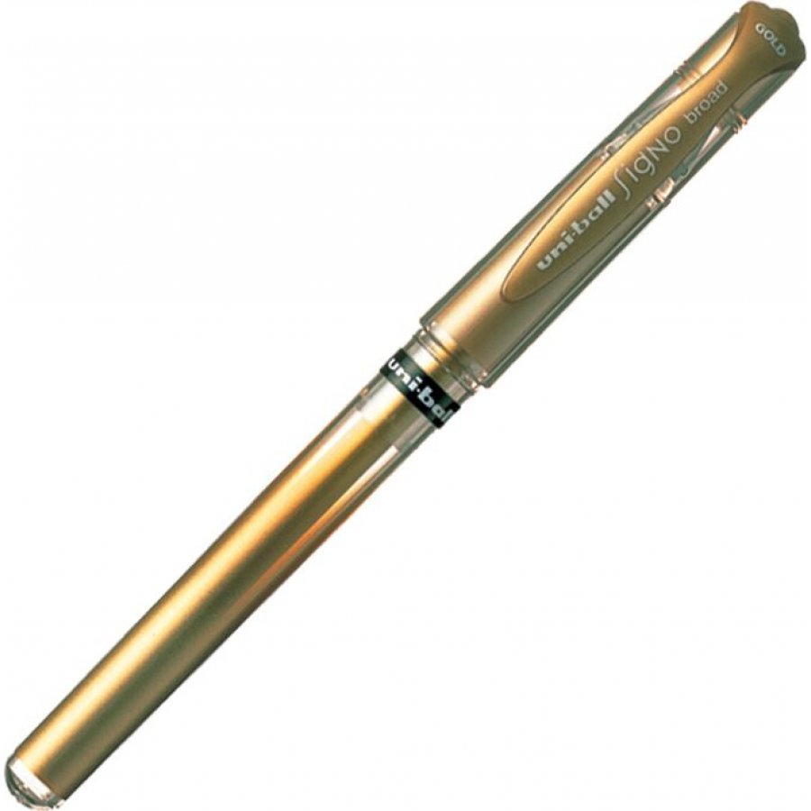 Uni-Ball Στυλό Gel 1.0mm με Χρυσό Mελάνι Signo Broad (UM153) Uni-Ball Στυλό Gel 1.0mm με Χρυσό Mελάνι Signo Broad (UM153)