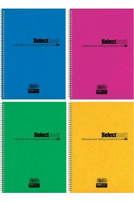 Salko Σημειωματάριο Σπιράλ Selectbook 2 Θεμάτων 60 Φύλλων Α5 Ριγέ (2343)