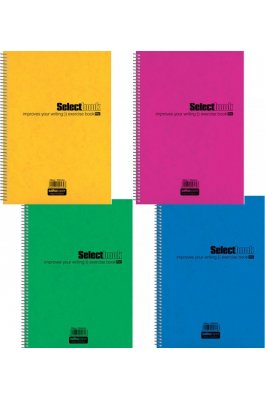 Salko Τετράδιο Σπιράλ Select Α4 1 Θέμα 30 Φύλλων (2616)