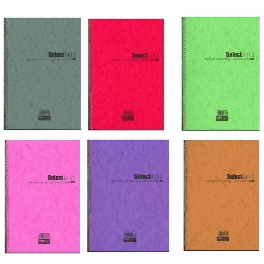 Salko Τετράδιο Σπιράλ Select Α4 3 Θεμάτων 90 Φύλλων σε διάφορα χρώματα (2618) Salko Τετράδιο Σπιράλ Select Α4 3 Θεμάτων 90 Φύλλων σε διάφορα χρώματα (2618)