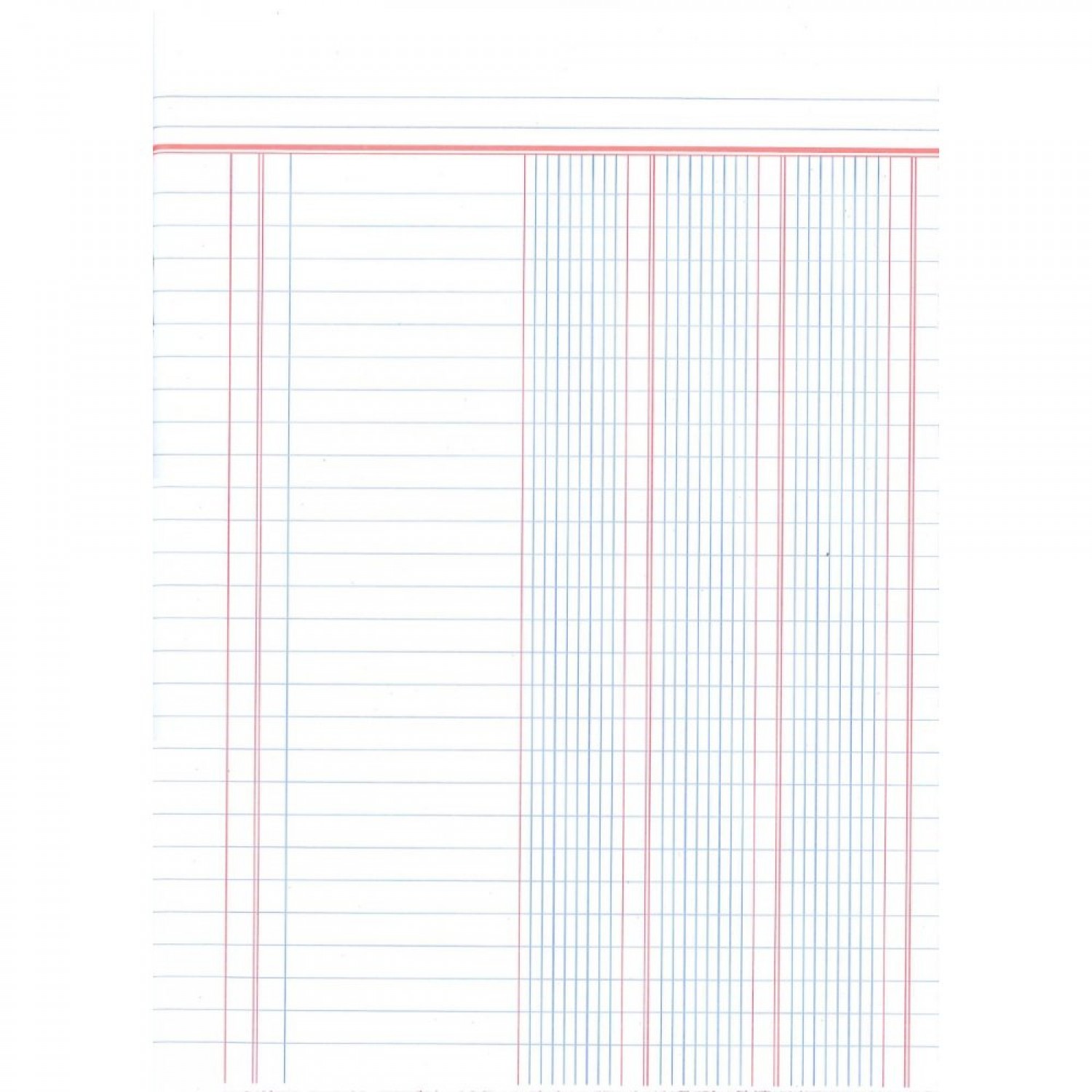 Salko Φυλλάδα Λογιστική 25x35 3Στηλη 300 Φύλλα (5712)
