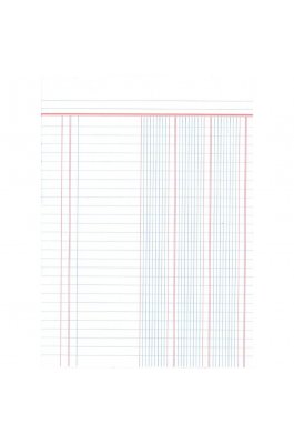 Salko Φυλλάδα Λογιστική 25x35 3Στηλη 300 Φύλλα (5712) Salko Φυλλάδα Λογιστική 25x35 3Στηλη 300 Φύλλα (5712)