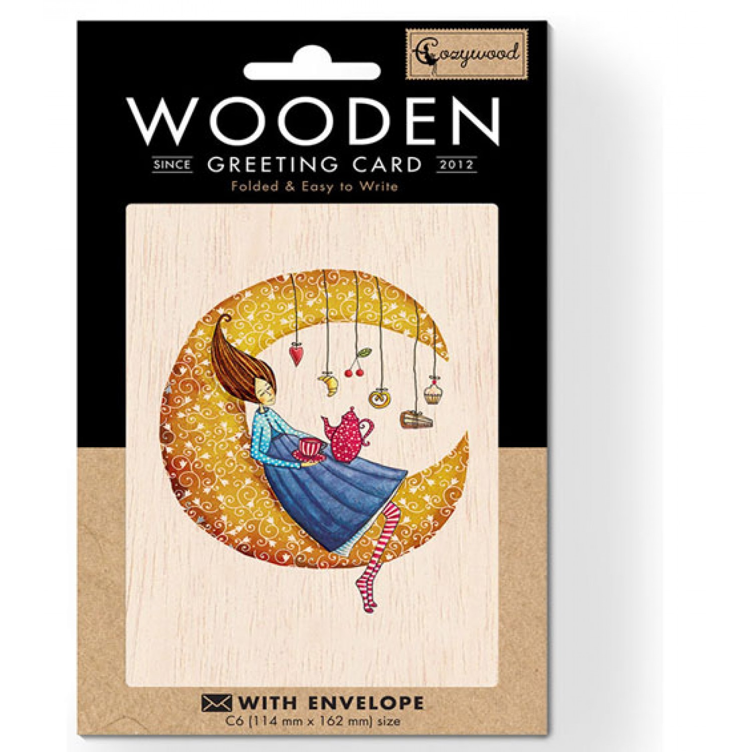Cozywood Ξύλινη Ευχετήρια Κάρτα: Μην σταματάς να ονειρεύεσαι (ATV035) Cozywood Ξύλινη Ευχετήρια Κάρτα: Μην σταματάς να ονειρεύεσαι (ATV035)
