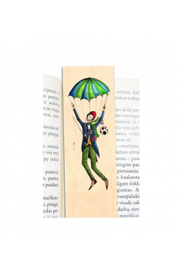 Cozywood Ξύλινος Σελιδοείκτης: Αεξίπτωτο (BK078) Cozywood Ξύλινος Σελιδοείκτης: Αεξίπτωτο (BK078)
