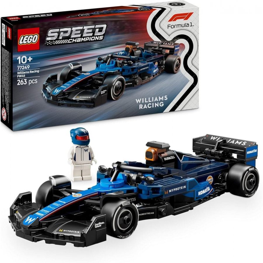 Lego Speed Champions Williams Racing FW46 F1® Race Car (77249) Lego Speed Champions Williams Racing FW46 F1® Race Car (77249)