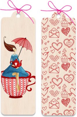 Cozywood Ξύλινος Σελιδοδείκτης: Φλιτζάνι (BKN144) Cozywood Ξύλινος Σελιδοδείκτης: Φλιτζάνι (BKN144)
