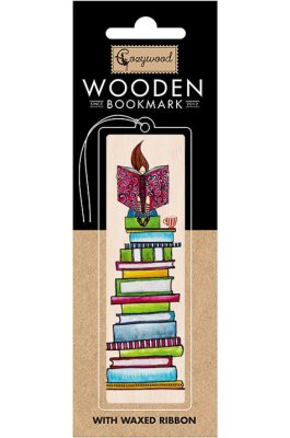 Cozywood Ξύλινος Σελιδοδείκτης: Αναγνώστης (BKN085)