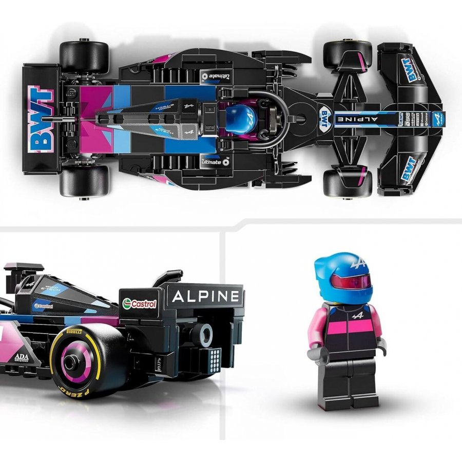 Lego Speed Champions BWT Alpine F1® Team A524 Race Car (77248 Lego Speed Champions BWT Alpine F1® Team A524 Race Car (77248