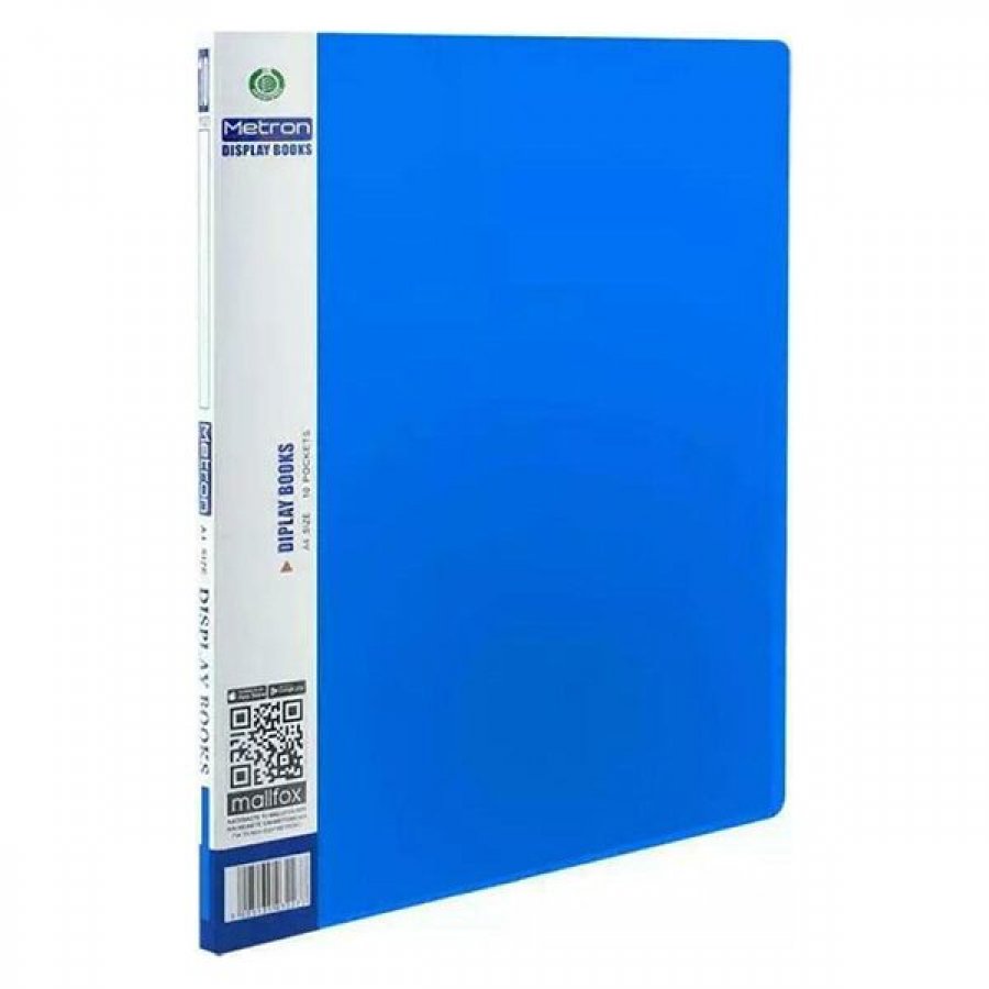 Metron Σουπλ 10 Θέσεων Α4 Γαλάζιο (90710SL) Metron Σουπλ 10 Θέσεων Α4 Γαλάζιο (90710SL)