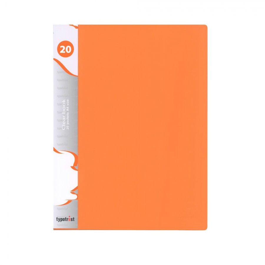 Typotrust Σουπλ 20 Θέσεων Α4 Πορτοκαλί (FP1002023) Typotrust Σουπλ 20 Θέσεων Α4 Πορτοκαλί (FP1002023)