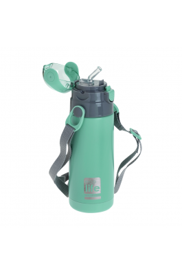 Ecolife Ανοξείδωτο Παγούρι Θερμός με Καλαμάκι 400ml Μέντα (33ΒΟ2988) Ecolife Ανοξείδωτο Παγούρι Θερμός με Καλαμάκι 400ml Μέντα (33ΒΟ2988)