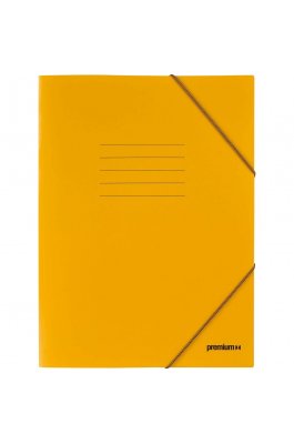 Premium Ντοσιέ Πρεσπάν με Λάστιχο 25 x 35cm Κίτρινο (12808) Premium Ντοσιέ Πρεσπάν με Λάστιχο 25 x 35cm Κίτρινο (12808)