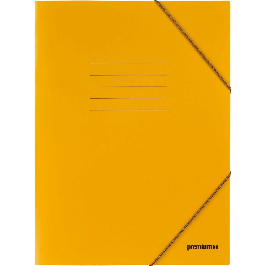 Premium Ντοσιέ Πρεσπάν με Λάστιχο 25 x 35cm Κίτρινο (12808) Premium Ντοσιέ Πρεσπάν με Λάστιχο 25 x 35cm Κίτρινο (12808)