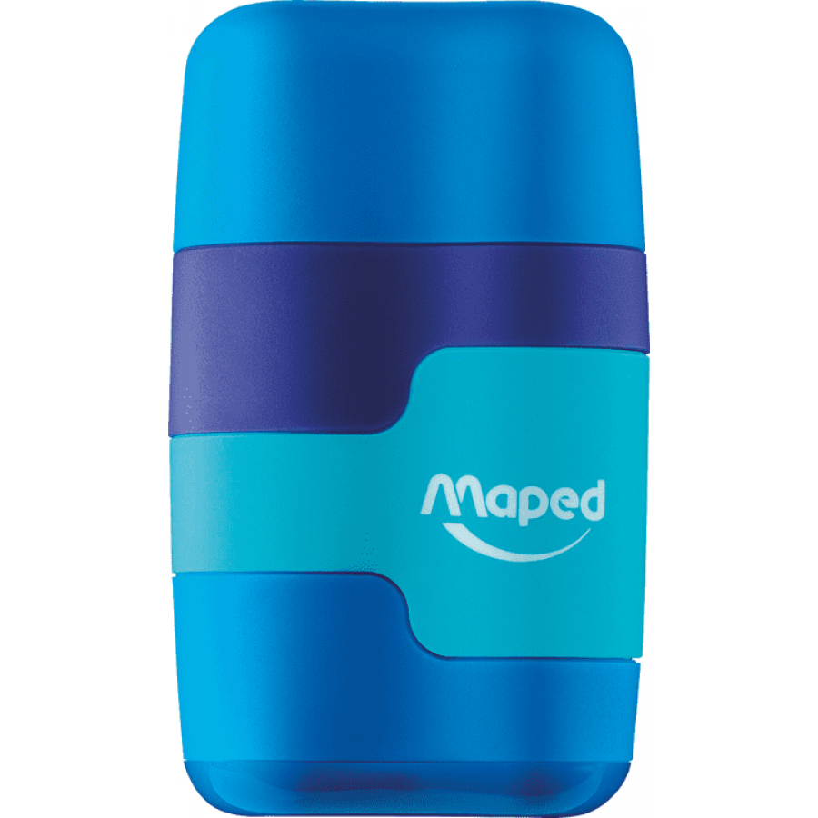 Maped Διπλή Ξύστρα με Γόμα σε Διάφορα Χρώματα (049221) Maped Διπλή Ξύστρα με Γόμα σε Διάφορα Χρώματα (049221)