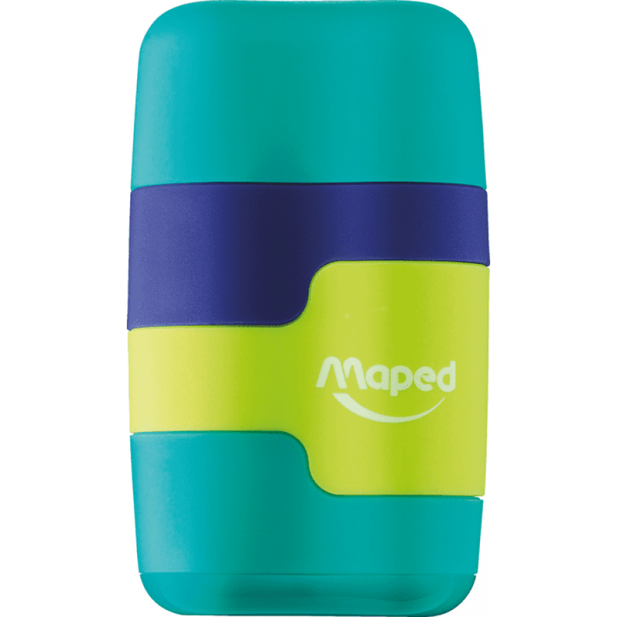 Maped Διπλή Ξύστρα με Γόμα σε Διάφορα Χρώματα (049221) Maped Διπλή Ξύστρα με Γόμα σε Διάφορα Χρώματα (049221)
