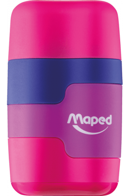 Maped Διπλή Ξύστρα με Γόμα σε Διάφορα Χρώματα (049221) Maped Διπλή Ξύστρα με Γόμα σε Διάφορα Χρώματα (049221)