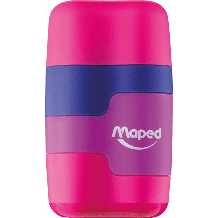 Maped Διπλή Ξύστρα με Γόμα σε Διάφορα Χρώματα (049221) Maped Διπλή Ξύστρα με Γόμα σε Διάφορα Χρώματα (049221)
